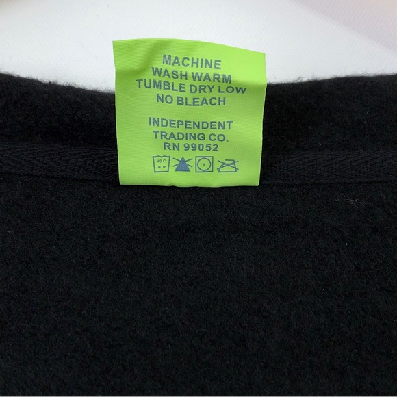 LMFAO Sexy And I Know It Party Rock Black Fleece Zip Up Hoodie Sweater L - Picture 11 of 14